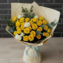 Букет цветов из:  Розы в Пушкино
