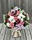 Букет цветов из: Альстромерии, Гвоздики, Розы и Хризантемы в Пушкино