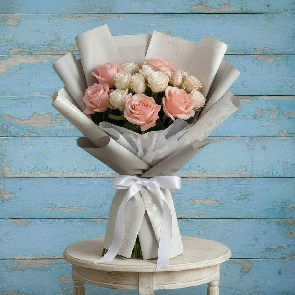 Букет цветов из: Розы в Пушкино