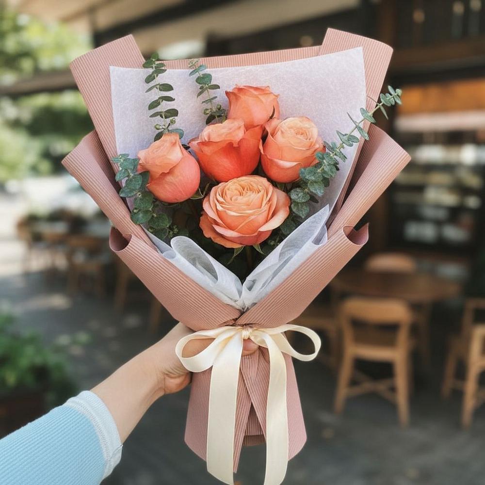 Букет цветов из: Розы в Пушкино