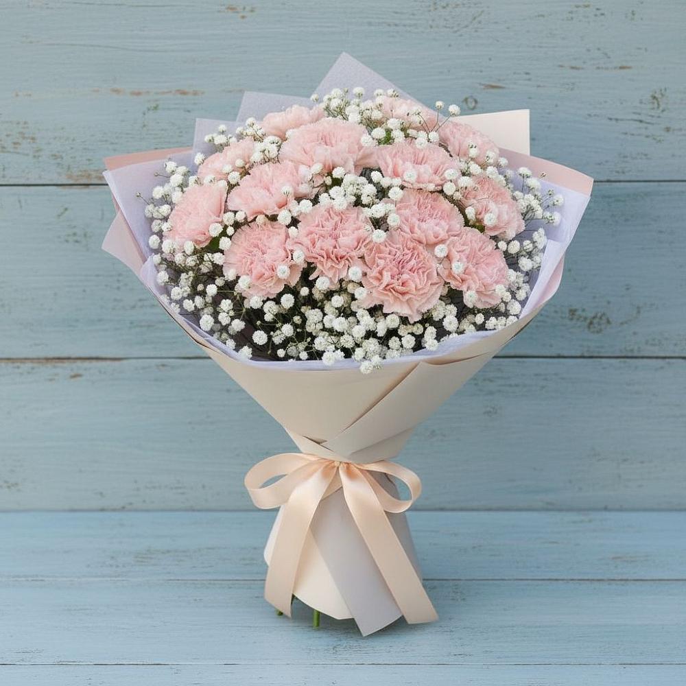 Букет цветов из: Гвоздики в Пушкино