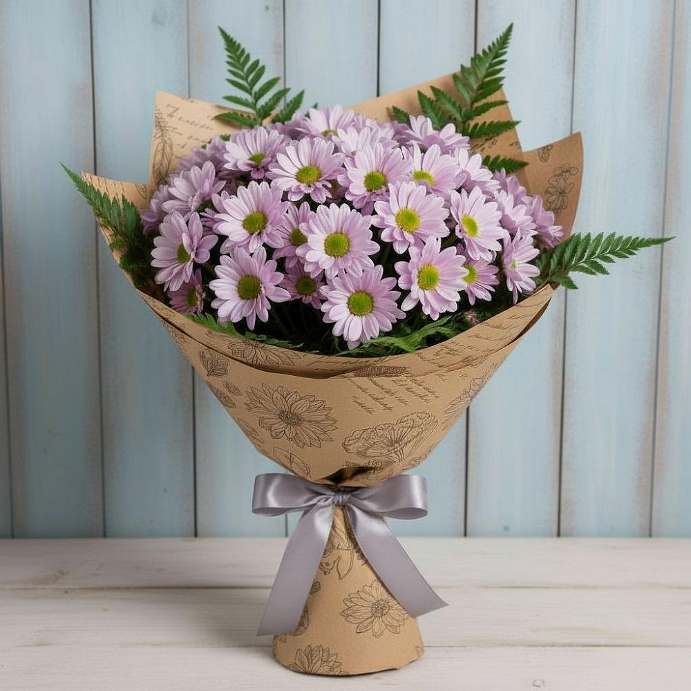 Букет цветов из: Хризантемы в Пушкино