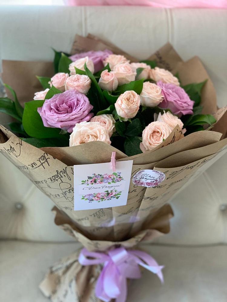 Букет цветов из: Розы в Пушкино