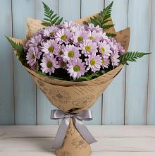 Букет цветов из:  Хризантемы в Пушкино