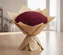Букет 101 Красная роза #REPLACE_PRED# Пушкино