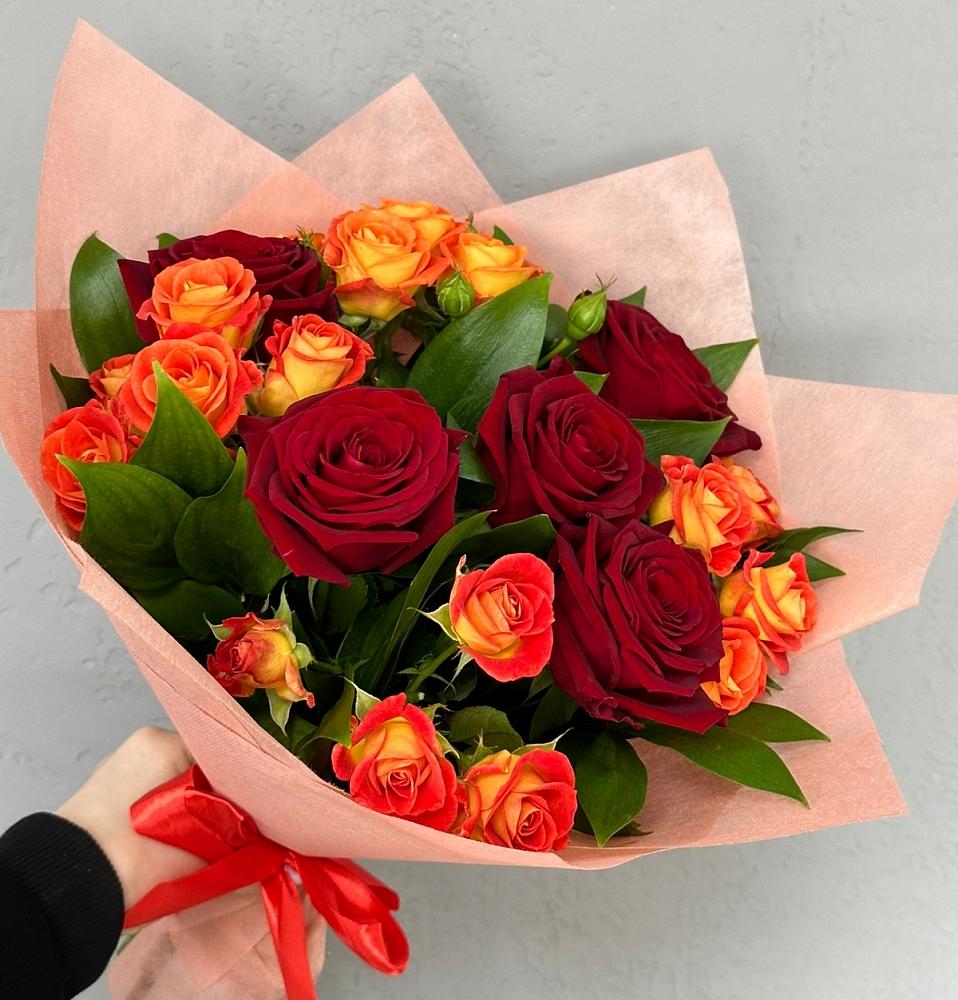 Букет Любовь и восторг в Пушкино