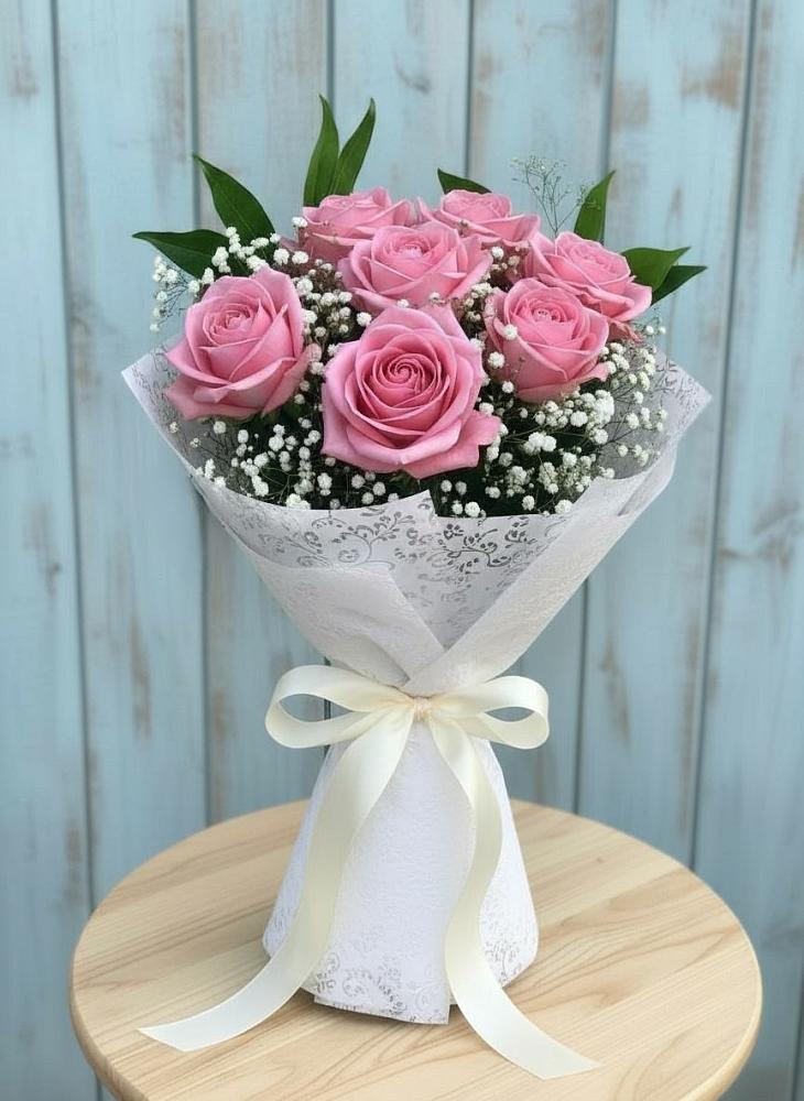 Букет цветов из: Розы в Пушкино