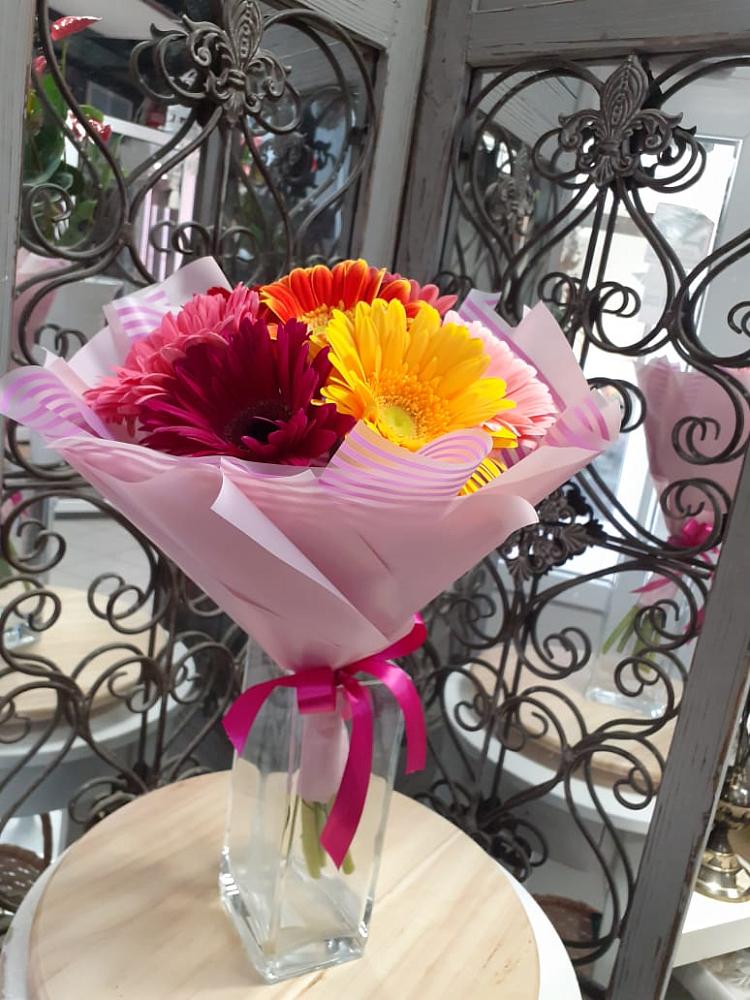 Букет цветов из: Герберы в Пушкино