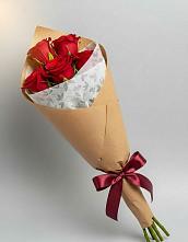 Букет цветов из:  Розы в Пушкино
