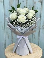 Букет цветов из:  Розы в Пушкино