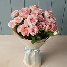 Букет Розовый шарм в Пушкино