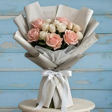 Букет цветов из:  Розы в Пушкино