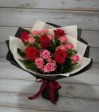 Букет цветов из:  Розы в Пушкино