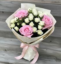 Букет цветов из:  Розы в Пушкино