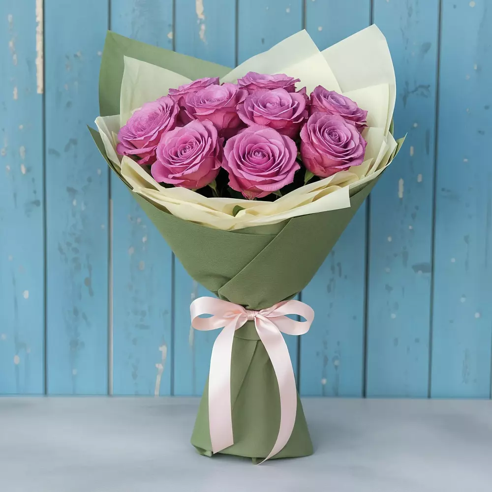 Букет Розы Фёрст Леди в Пушкино