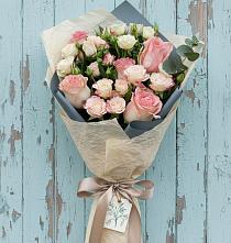 Букет цветов из:  Розы в Пушкино