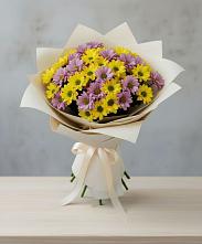 Букет цветов из:  Хризантемы #REPLACE_PRED# Пушкино