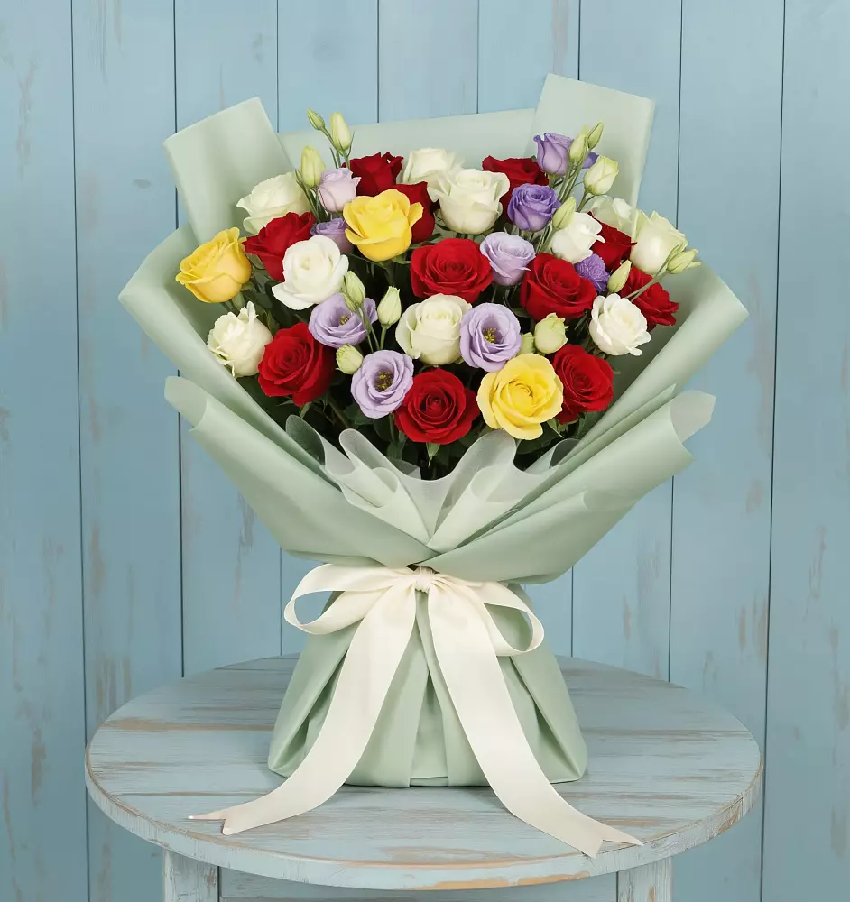 Букет цветов из: Розы в Пушкино