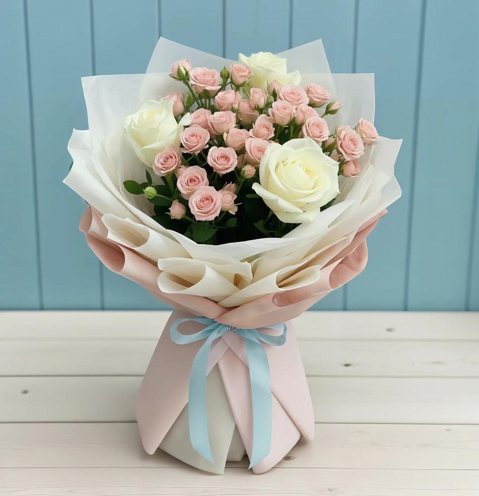 Букет цветов из: Розы в Пушкино