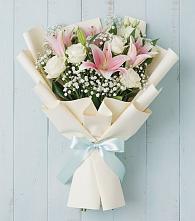 Букет цветов из:  Лилии в Пушкино