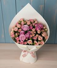 Букет цветов из:  Розы в Пушкино